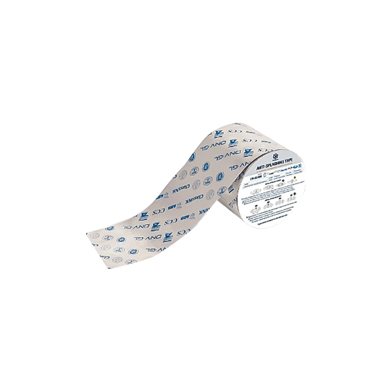 Bright White PVC Base Sealed Flame Retardant High Temperature Splash-Proof Tape for Ship Pipes